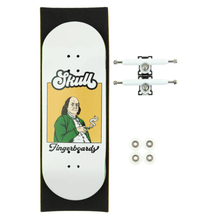 Load image into Gallery viewer, Skull Burnin' Money Pro Complete Wooden Fingerboard