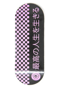 Japan Pink Edition Wooden Fingerboard Graphic Deck