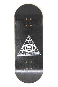 Skull Illuminati Wooden Fingerboard Graphic Deck
