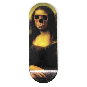 Mona Wooden Fingerboard Graphic Deck