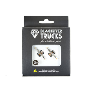 Blackriver Pro Trucks Silver/Black 32mm