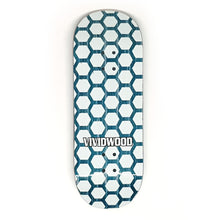 Load image into Gallery viewer, VividWood Honeycomb Sizzle Fingerboard Deck
