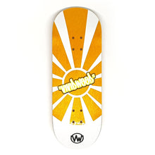 Load image into Gallery viewer, VividWood Sunrise Sizzle Fingerboard Deck
